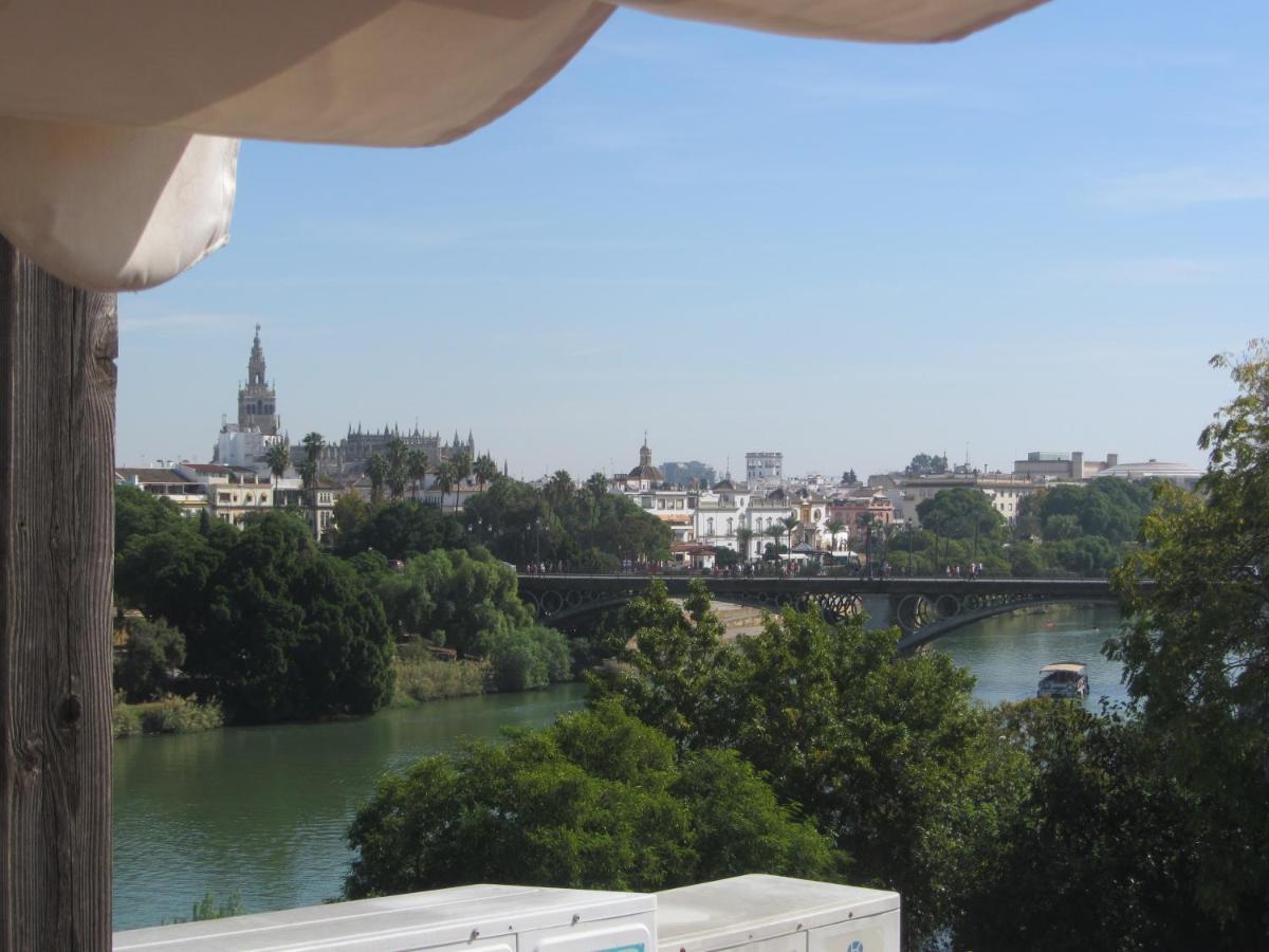 Trianabridgeviews Atico Con Vistas Al Puente De Triana Calle Castilla 38 塞维利亚 外观 照片