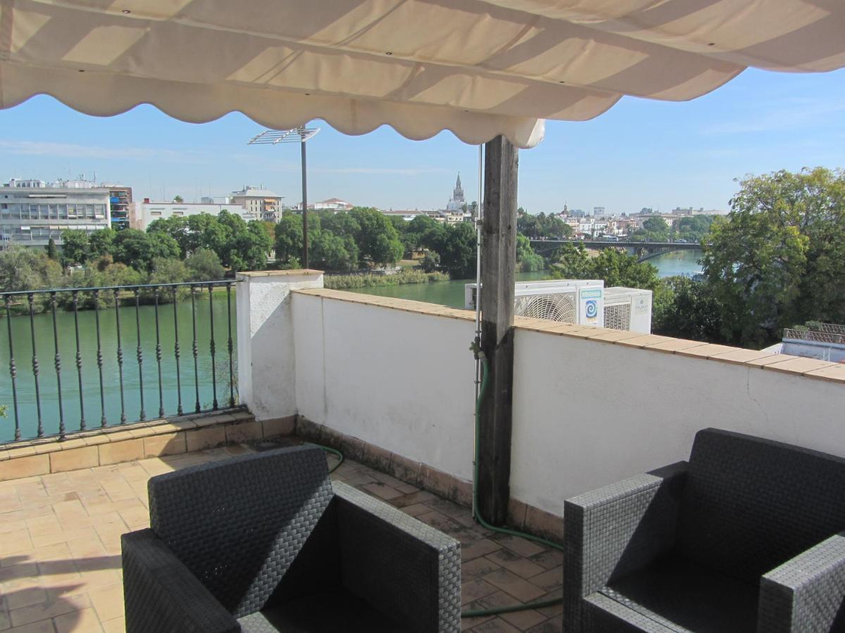 Trianabridgeviews Atico Con Vistas Al Puente De Triana Calle Castilla 38 塞维利亚 外观 照片