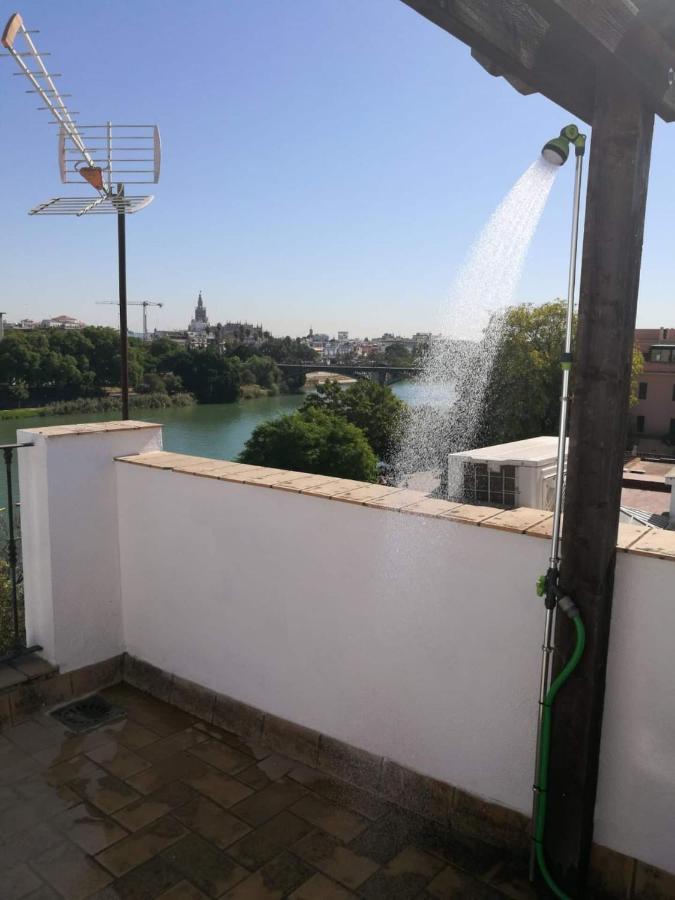 Trianabridgeviews Atico Con Vistas Al Puente De Triana Calle Castilla 38 塞维利亚 外观 照片